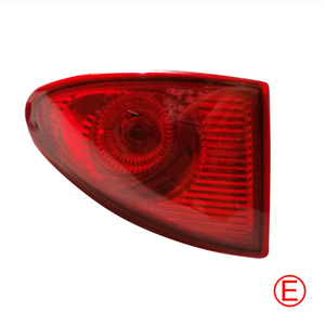 HC-B-2074 REAR POSITION LAMP 198*132*128 RED FOR BUS PARTS