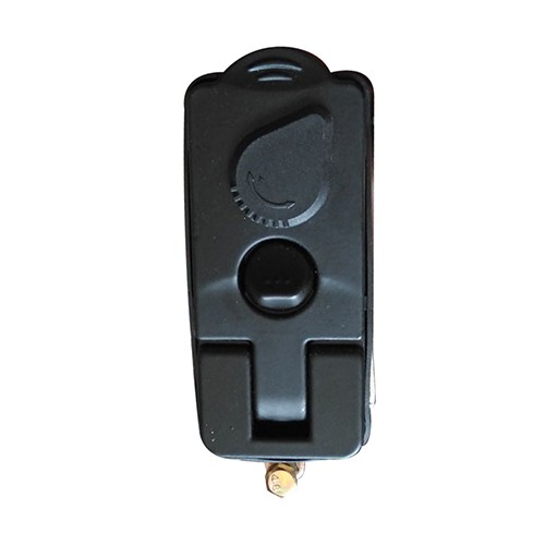 HC-B-10048-1 Black Silver Side Door Handle Lock Bus Security Lock
