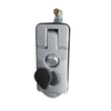 HC-B-10048-1 Black Silver Side Door Handle Lock Bus Security Lock