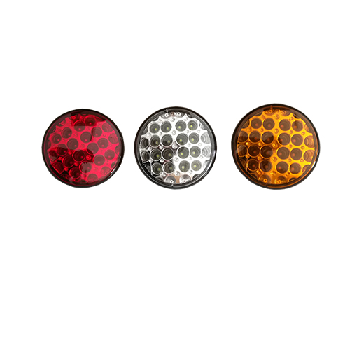 HC-B-2703 COLORFUL SMALL ROUND LED REAR LAMP FOR BUS AND TRUCK DIA130MM