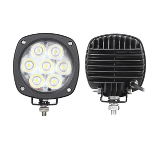 HC-B-33051 Bus Light LED WORKING LAMP 35W W/PAINT BLACK SPOTLIGHT or FLOODLIGHT