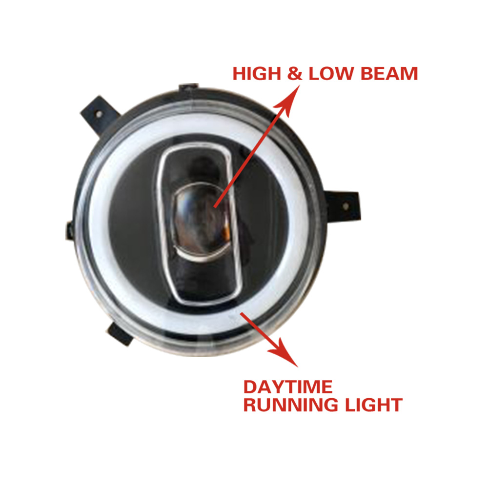 HC-B-1658 Bus Headlamp Led Headlight with High Low Beam Daytime Running Light